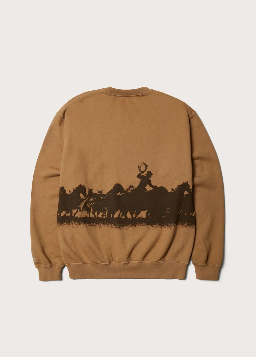 One of These Days - Driftin' Back Again Crewneck Brown - Kalifornia Jean Bar