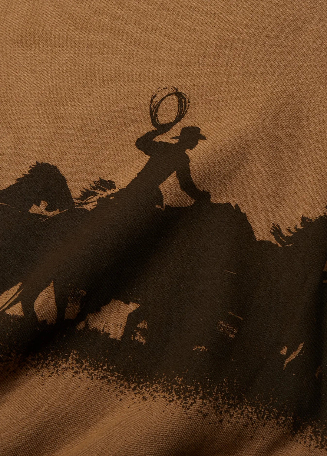 One of These Days - Driftin' Back Again Crewneck Brown - Kalifornia Jean Bar