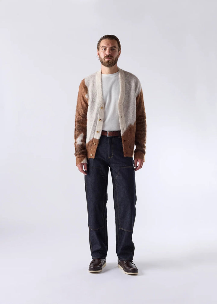 One of These Days - Horse Knit Cardigan in Brown - Kalifornia Jean Bar