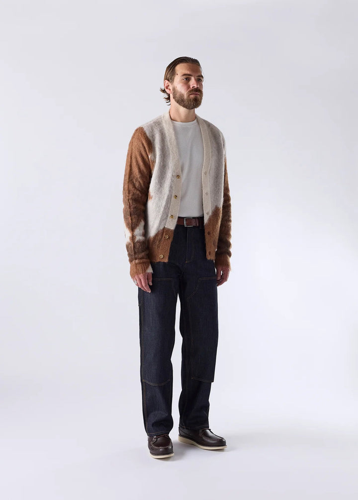 One of These Days - Horse Knit Cardigan in Brown - Kalifornia Jean Bar