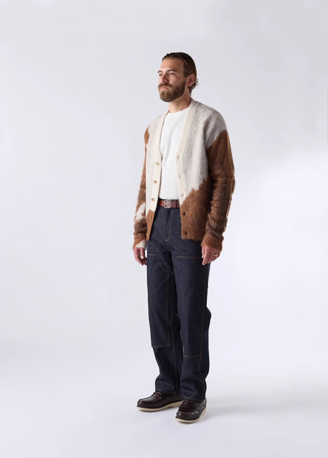 One of These Days - Horse Knit Cardigan in Brown - Kalifornia Jean Bar