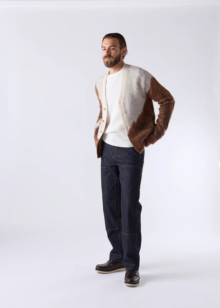One of These Days - Horse Knit Cardigan in Brown - Kalifornia Jean Bar