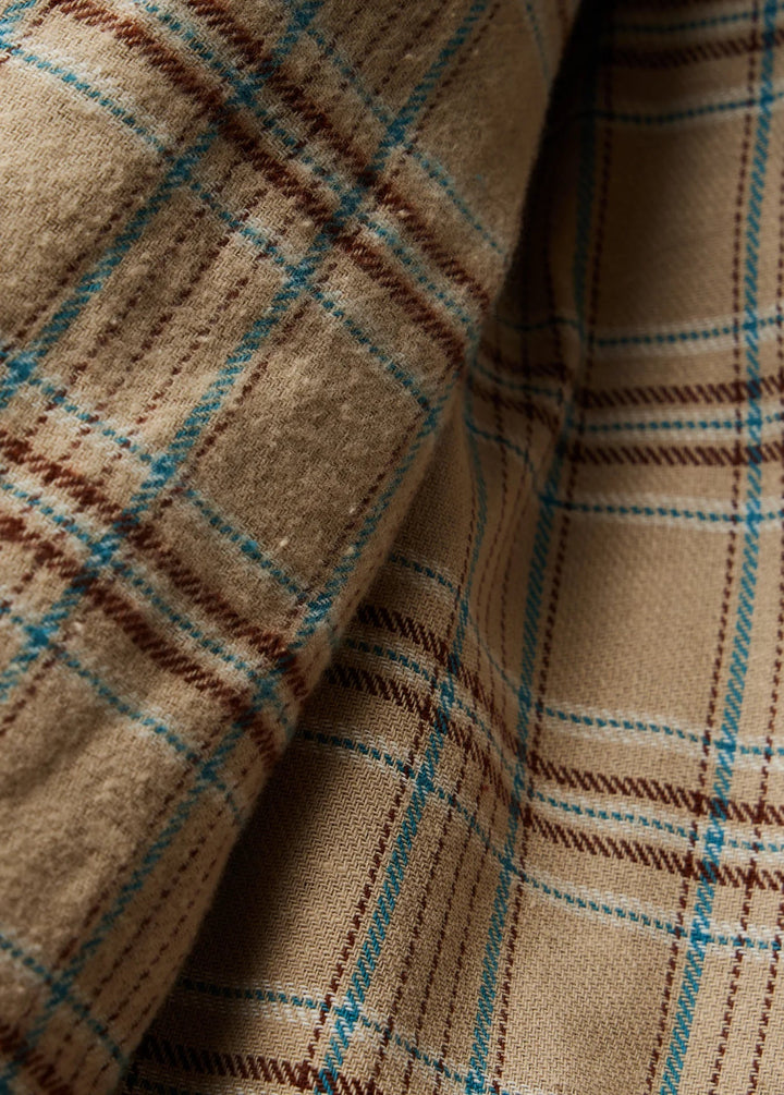 One of These Days - Lined Trucker Jacket Washed Brown Denim - Kalifornia Jean Bar
