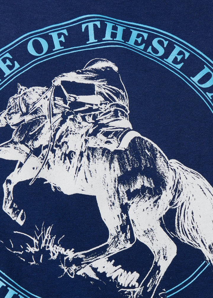 One of These Days - Milling Co. Long Sleeve Sun Faded Navy - Kalifornia Jean Bar