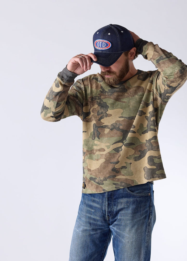 One of These Days - OTD Raceway Patch Hat in Denim - Kalifornia Jean Bar