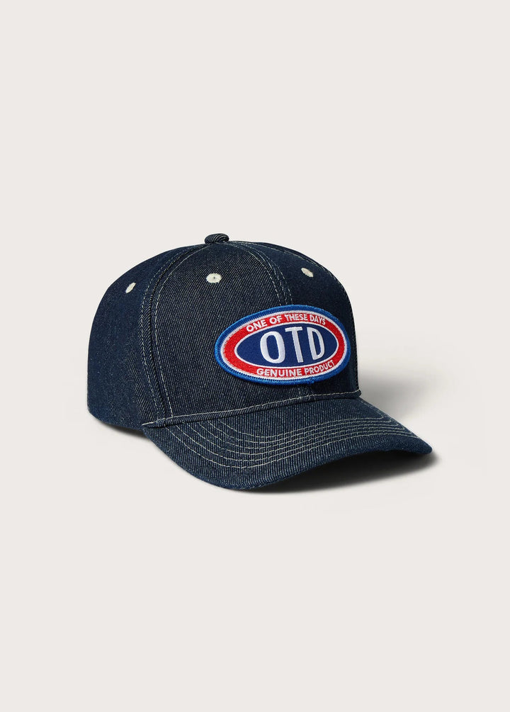 One of These Days - OTD Raceway Patch Hat in Denim - Kalifornia Jean Bar