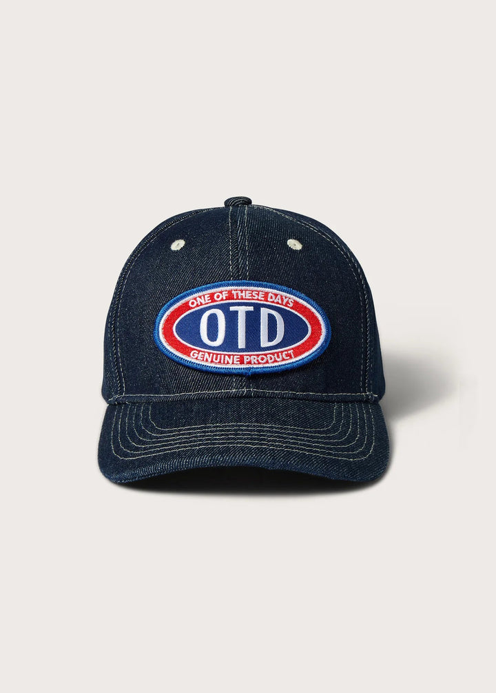 One of These Days - OTD Raceway Patch Hat in Denim - Kalifornia Jean Bar