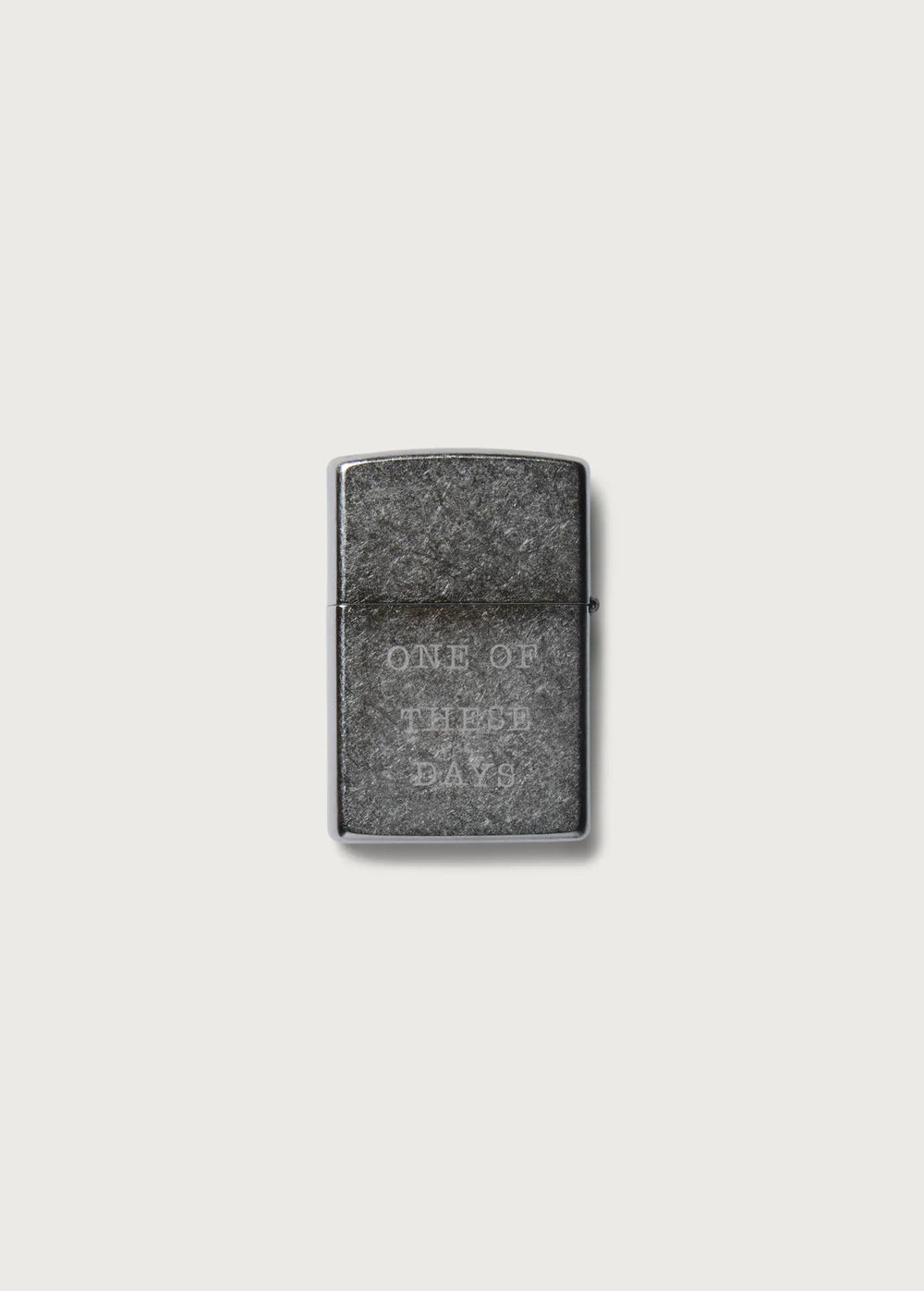 One of These Days - Silver Running Horse Zippo Lighter - Kalifornia Jean Bar
