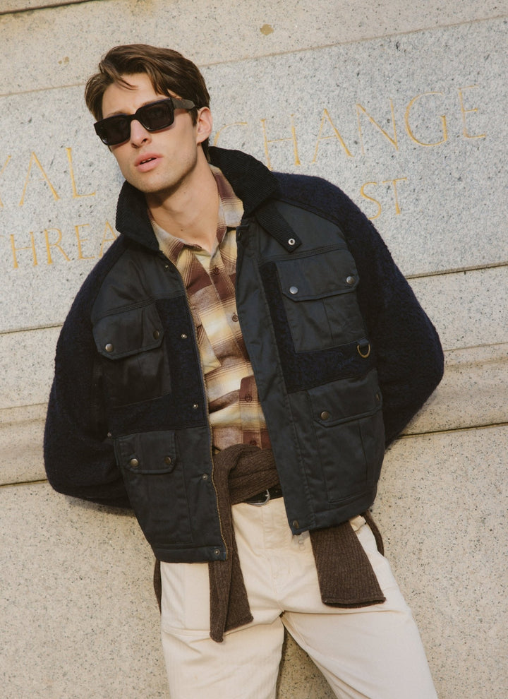 Percival - Ashe Regular Check Shirt - Brown Check - Kalifornia Jean Bar