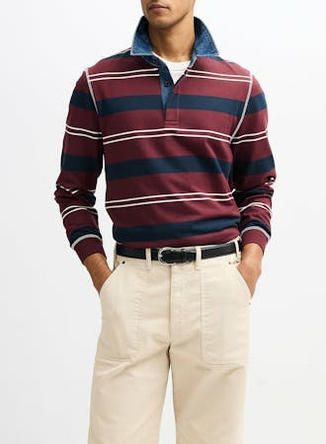 Percival - Dennis Denim Collar Rugby - Kalifornia Jean Bar