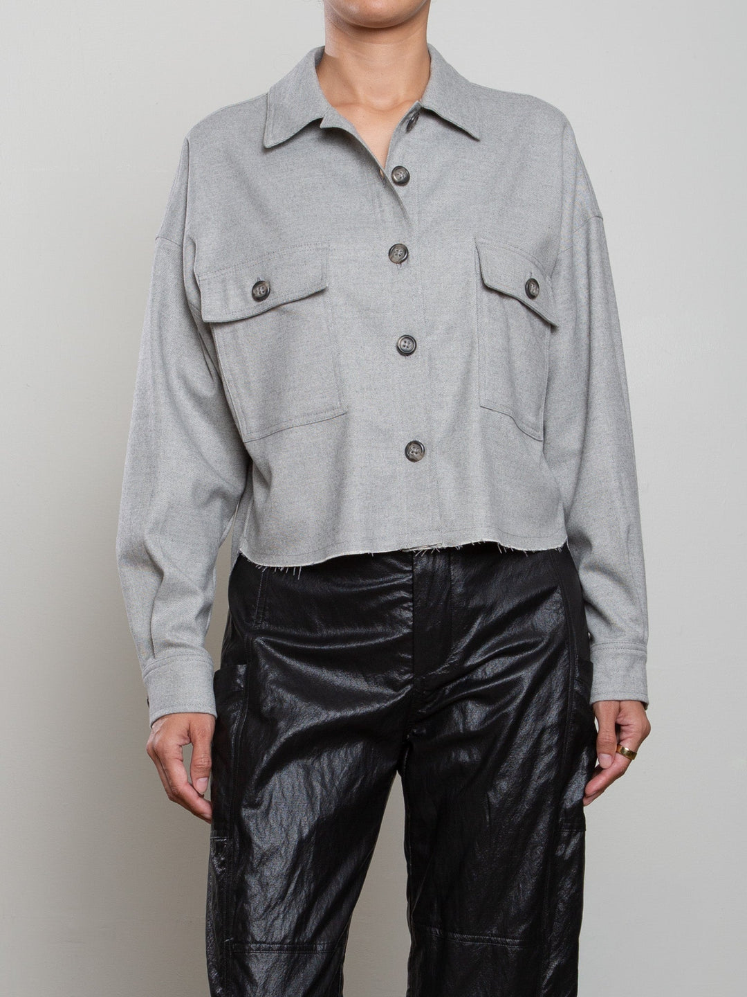 Pharoah - Izzy Shirt in Cambridge Flannel - Kalifornia Jean Bar