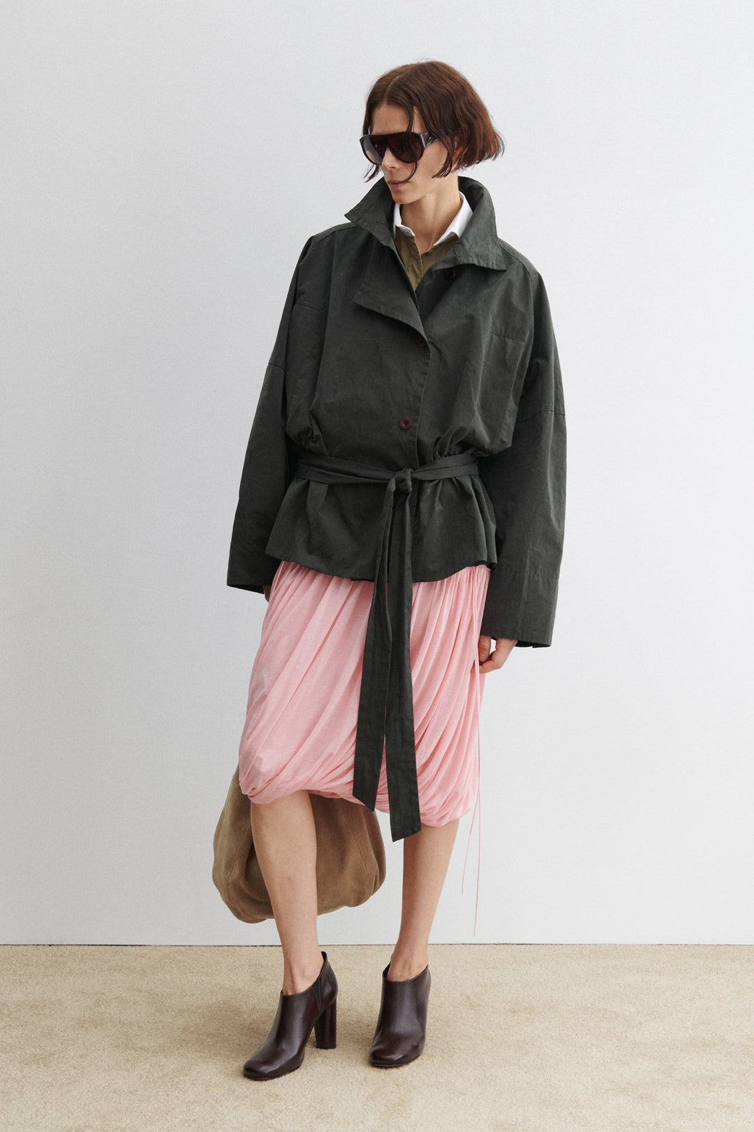 Rachel Comey - Gosland Trench in Charcoal - Kalifornia Jean Bar