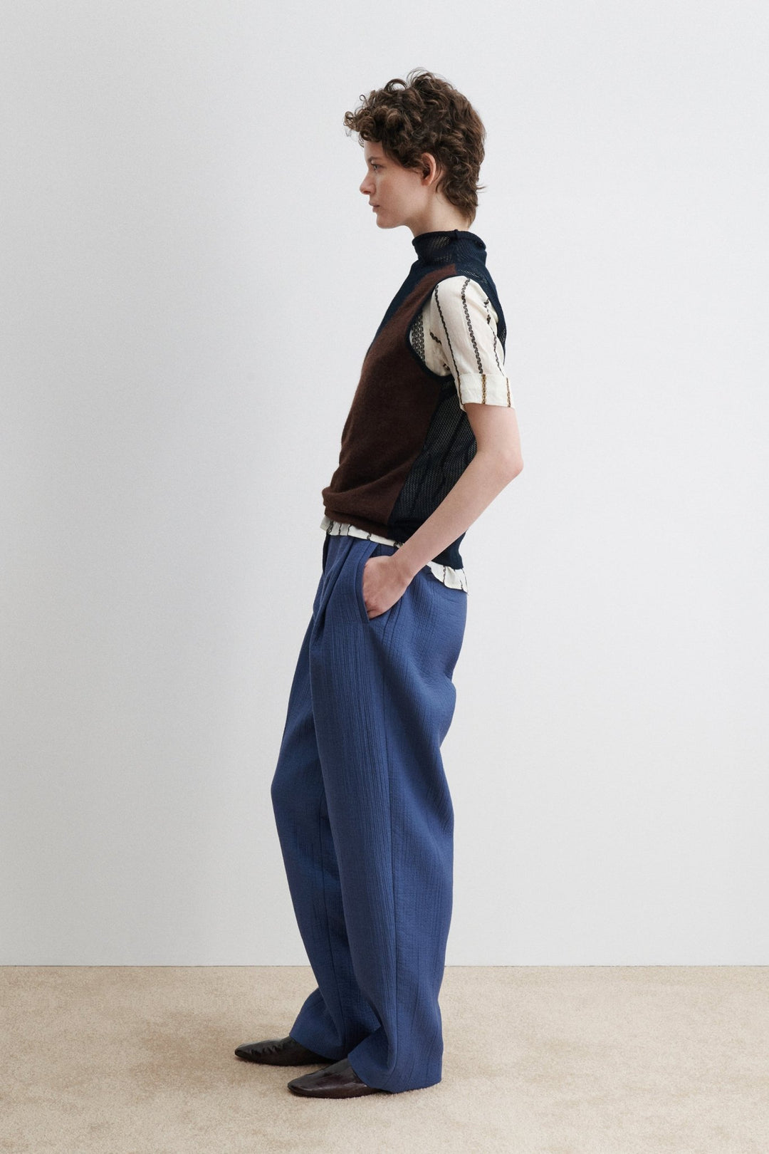 Rachel Comey - Horwill Top Brown Midnight - Kalifornia Jean Bar