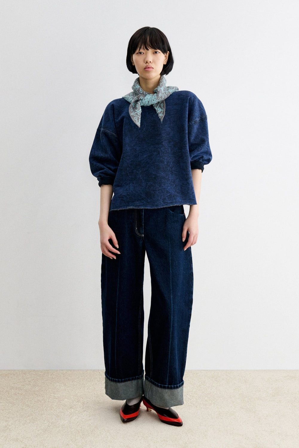 Rachel Comey - Indigo Fond Sweatshirt - Kalifornia Jean Bar
