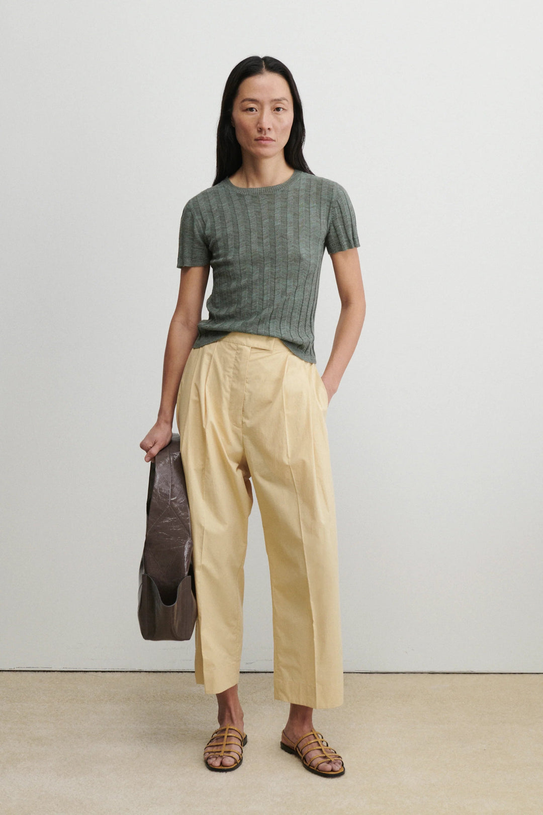 Rachel Comey - Keere Top in Chambray - Kalifornia Jean Bar
