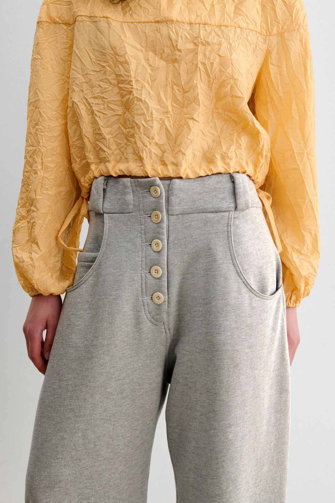 Rachel Comey - Lintic Pant in Grey - Kalifornia Jean Bar