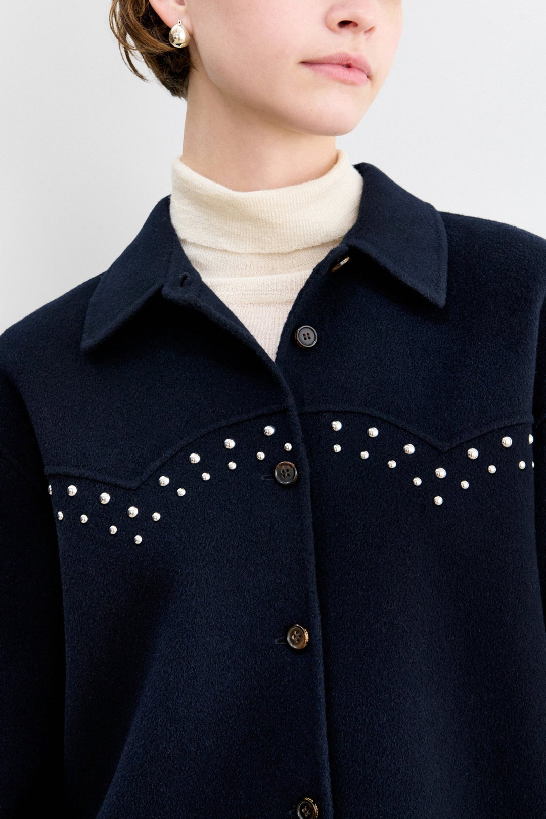 Rachel Comey - Midnight Knox Overshirt - Kalifornia Jean Bar