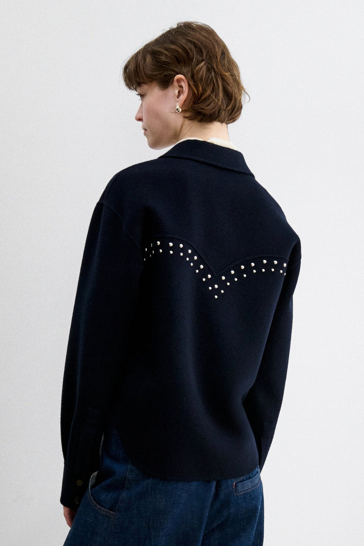 Rachel Comey - Midnight Knox Overshirt - Kalifornia Jean Bar