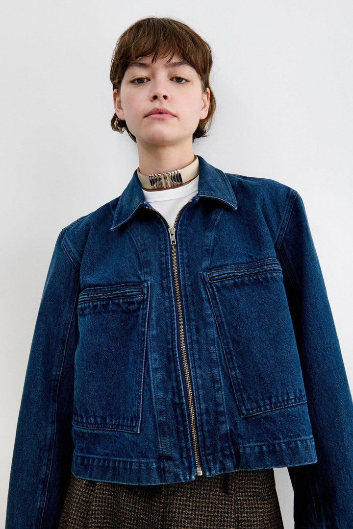 Rachel Comey - Muddy Indigo Current Jacket - Kalifornia Jean Bar