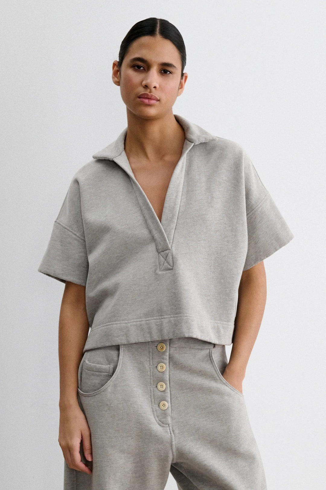 Rachel Comey - Scalar Sweatshirt in Grey - Kalifornia Jean Bar