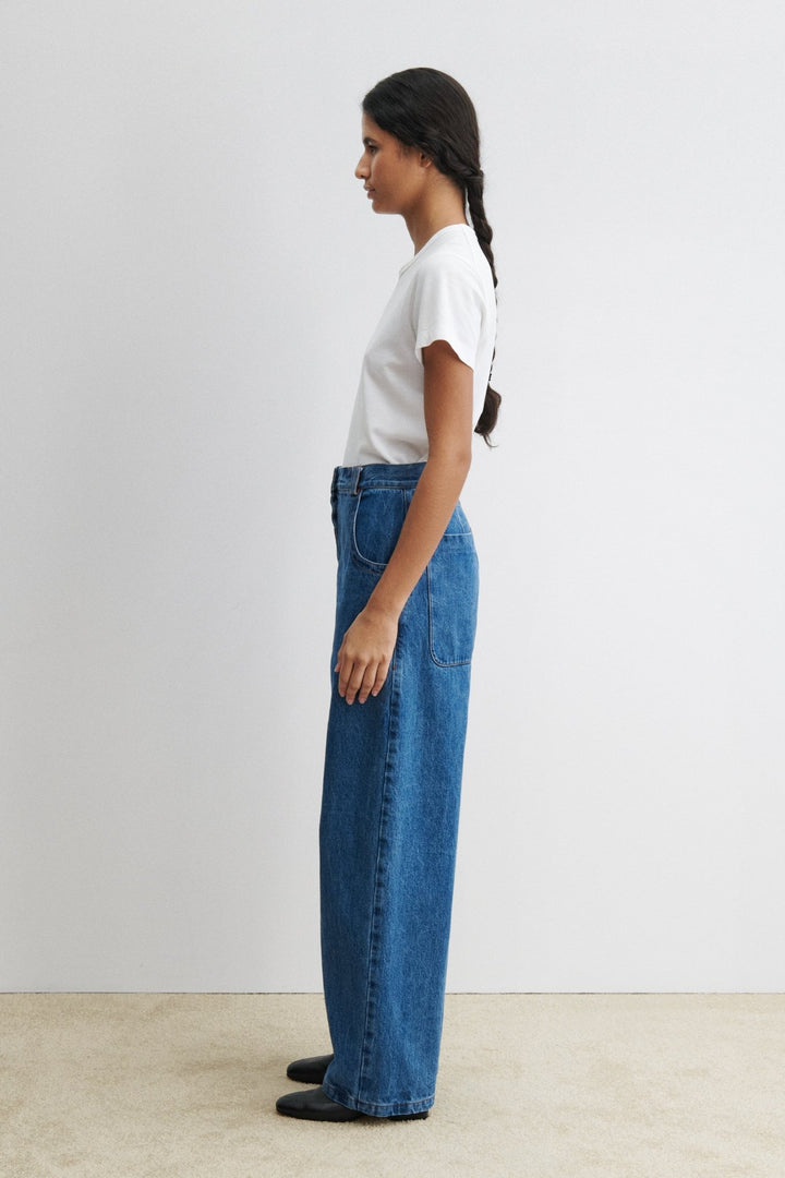Rachel Comey - Snap Pant Cool Indigo - Kalifornia Jean Bar