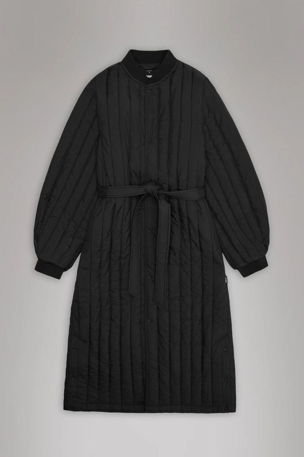 Rains - Banja Liner W Coat in Black - Kalifornia Jean Bar