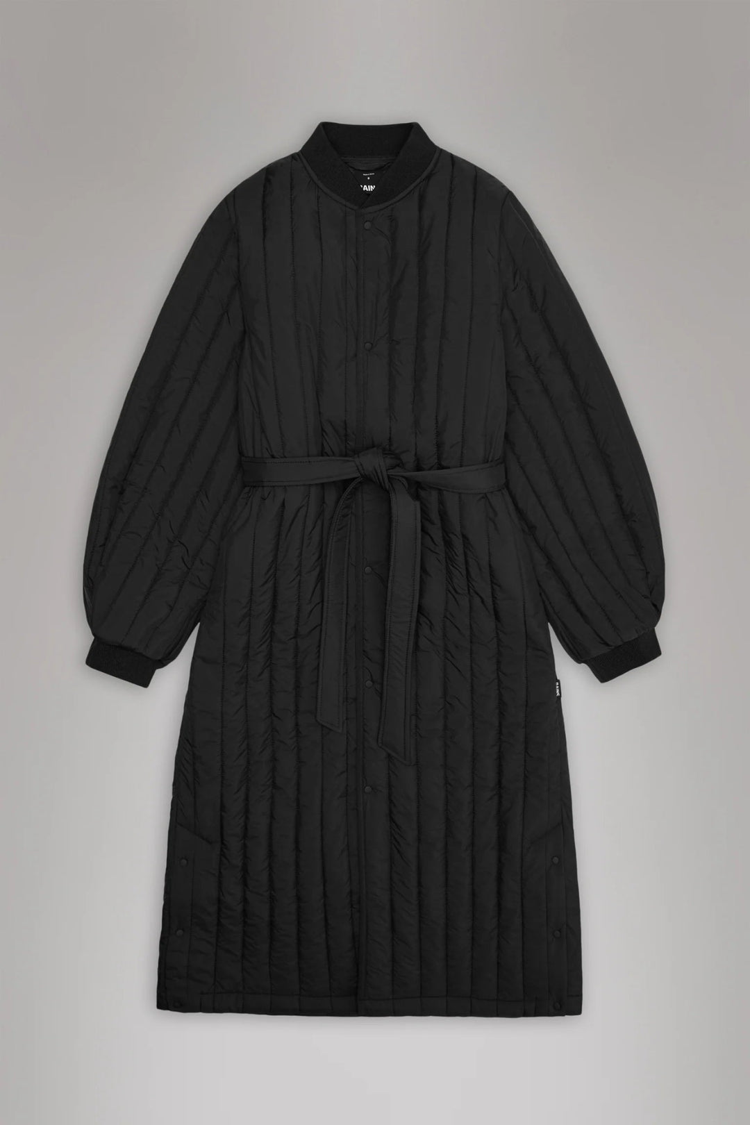 Rains - Banja Liner W Coat in Black - Kalifornia Jean Bar
