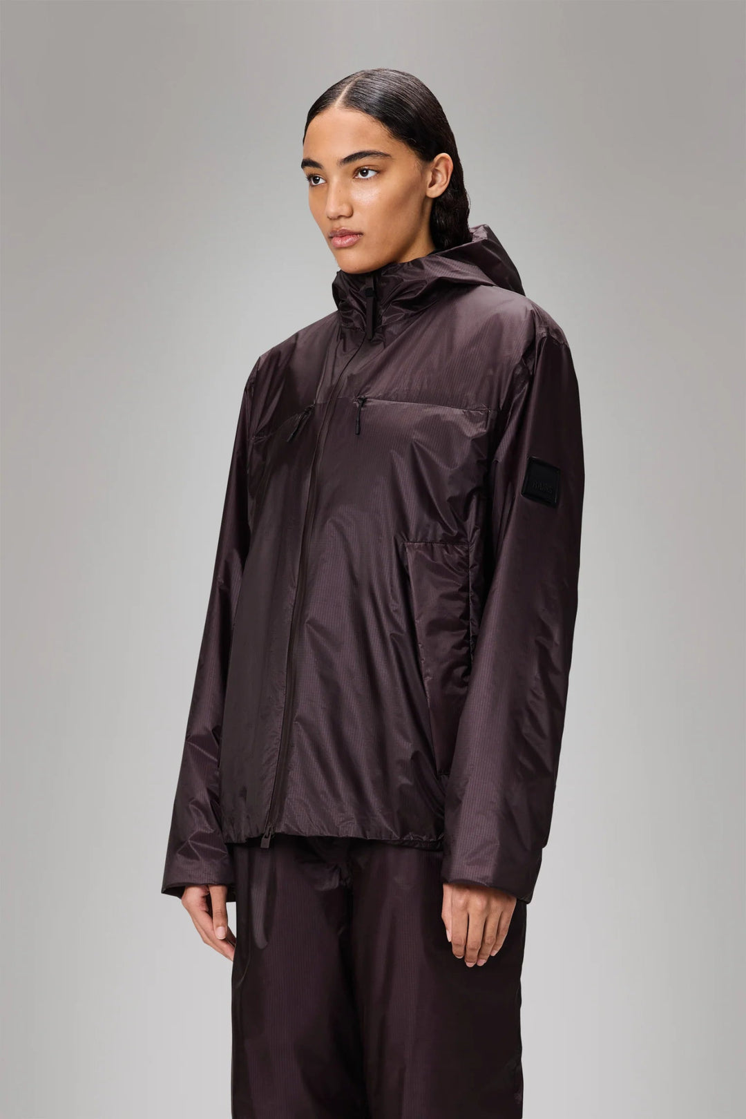 Rains - Kauto Insulated Pocket Jacket in Depth - Kalifornia Jean Bar