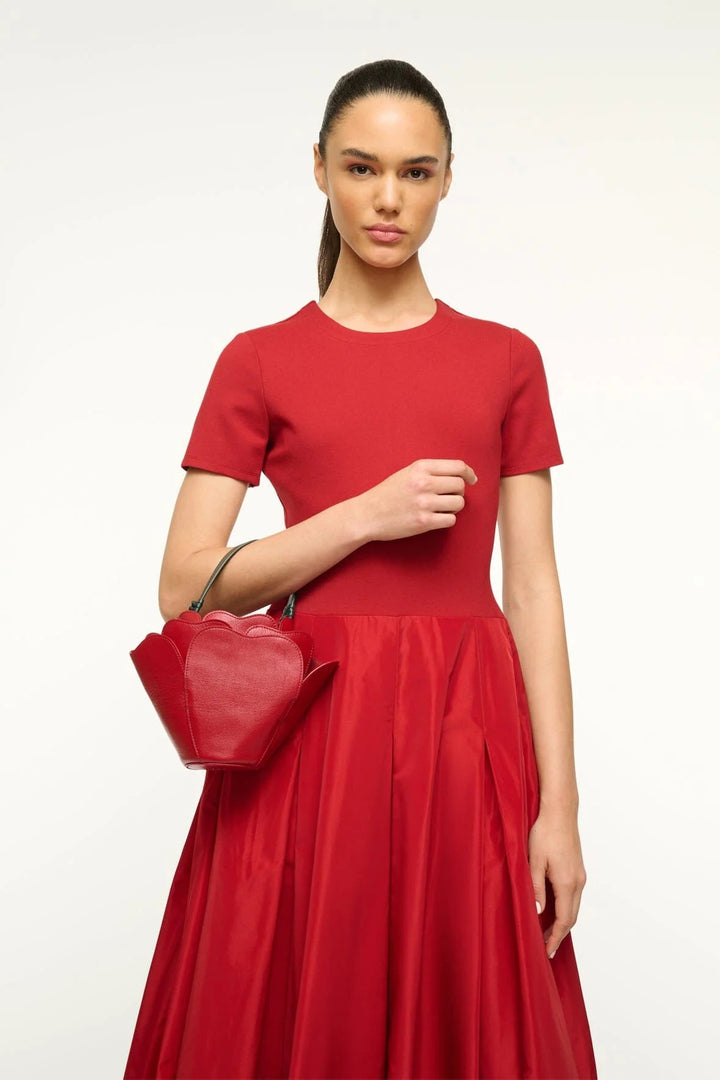 Staud - Juliet Bag In Rouge - Kalifornia Jean Bar