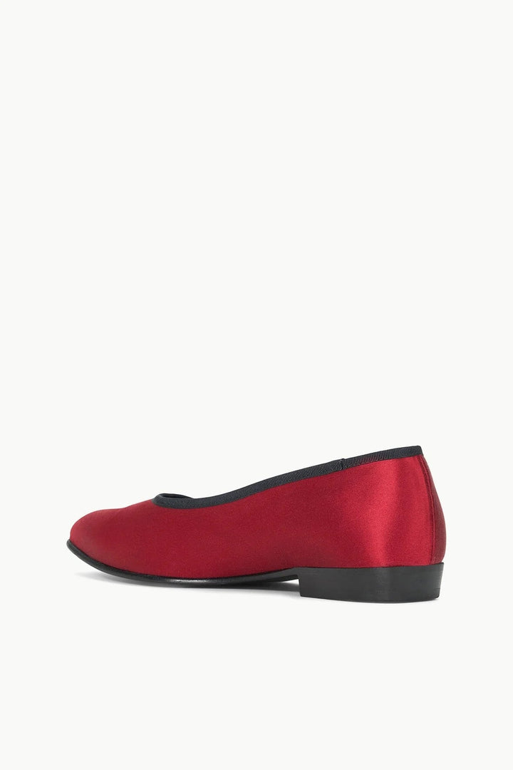Staud - Keith Ballet Flat in Rouge - Kalifornia Jean Bar