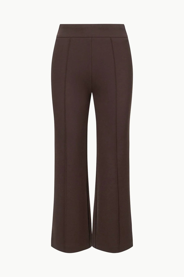 Staud - Knack Pant in Dark Chocolate - Kalifornia Jean Bar