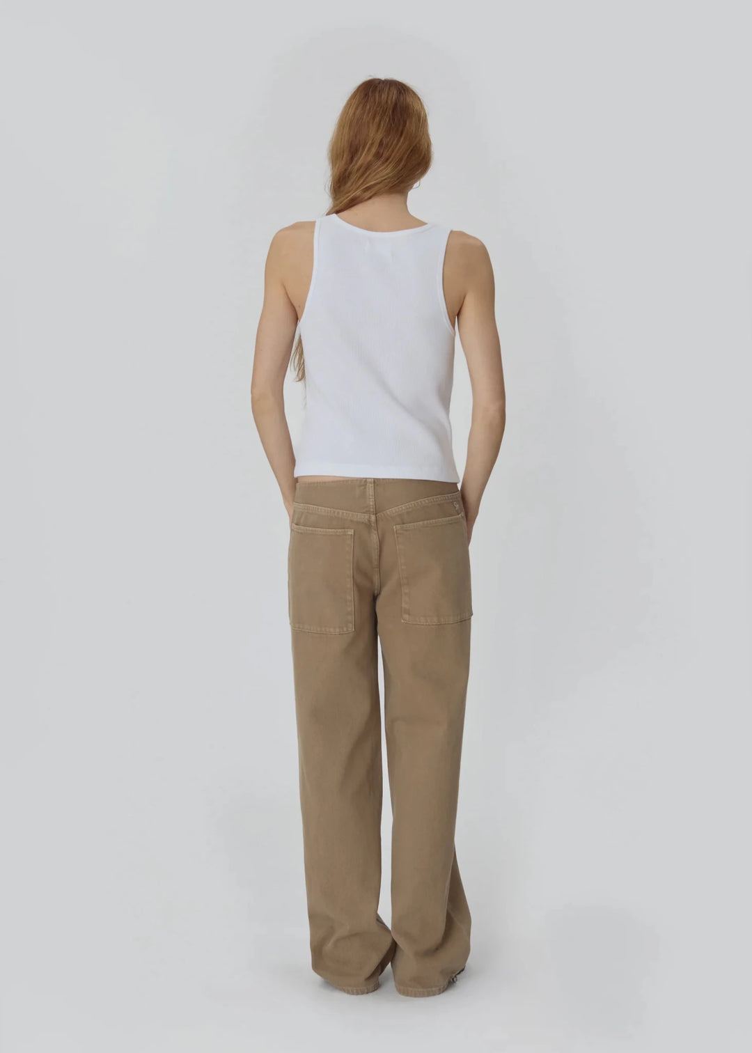 Still Here - Snap Tank in Milk - Kalifornia Jean Bar