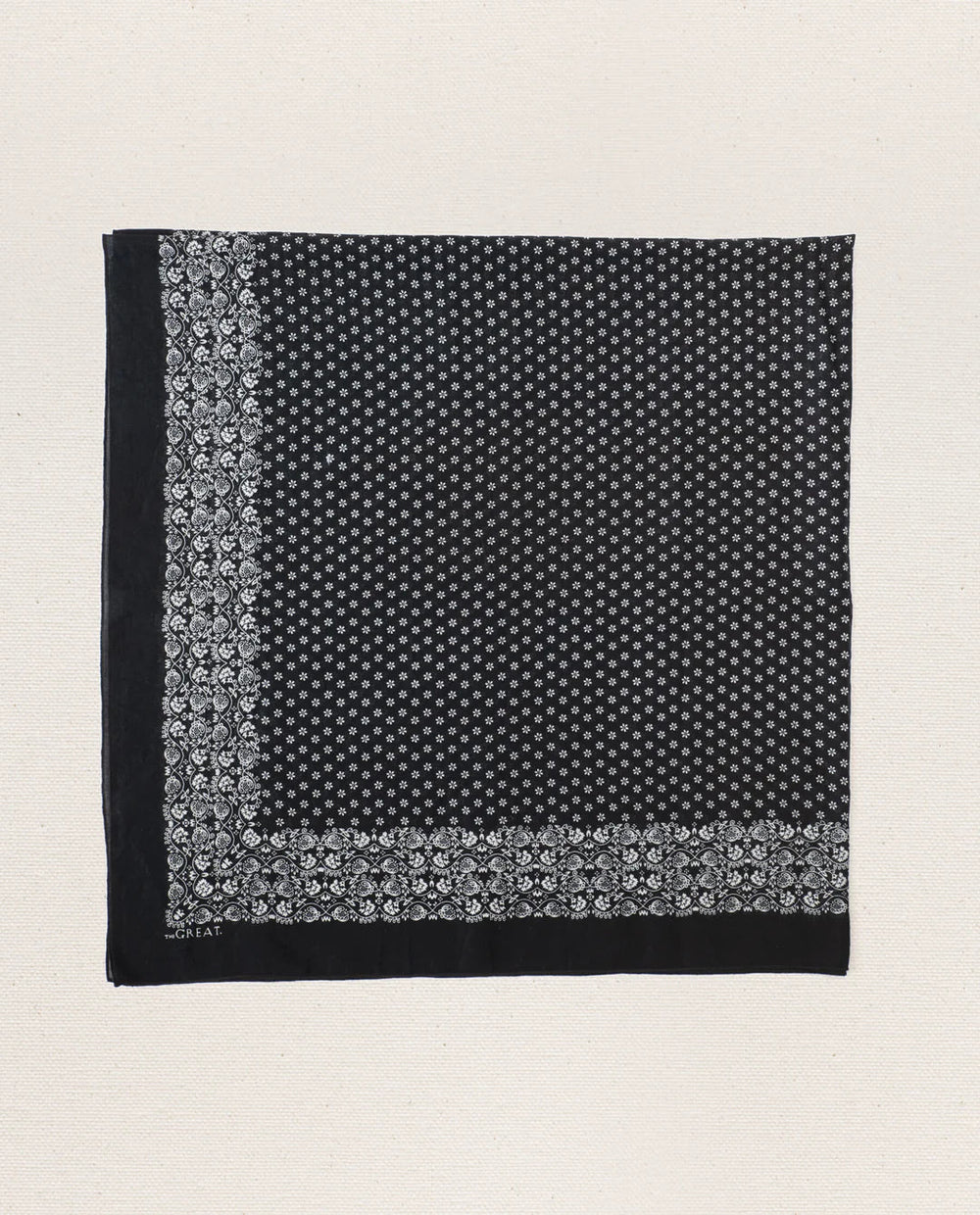 THE GREAT - Almost Black Big Bandana - Kalifornia Jean Bar