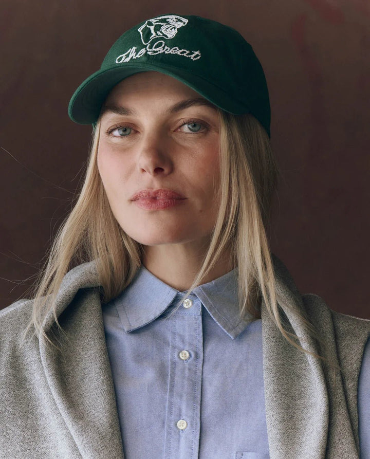 The Great - Baseball Hat in Green - Kalifornia Jean Bar