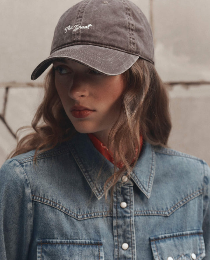 The Great - Chocolate Baseball Hat - Kalifornia Jean Bar