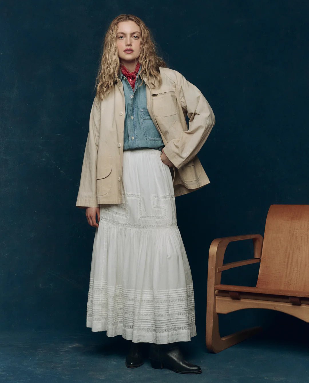 The Great - Natural Barn Jacket - Kalifornia Jean Bar