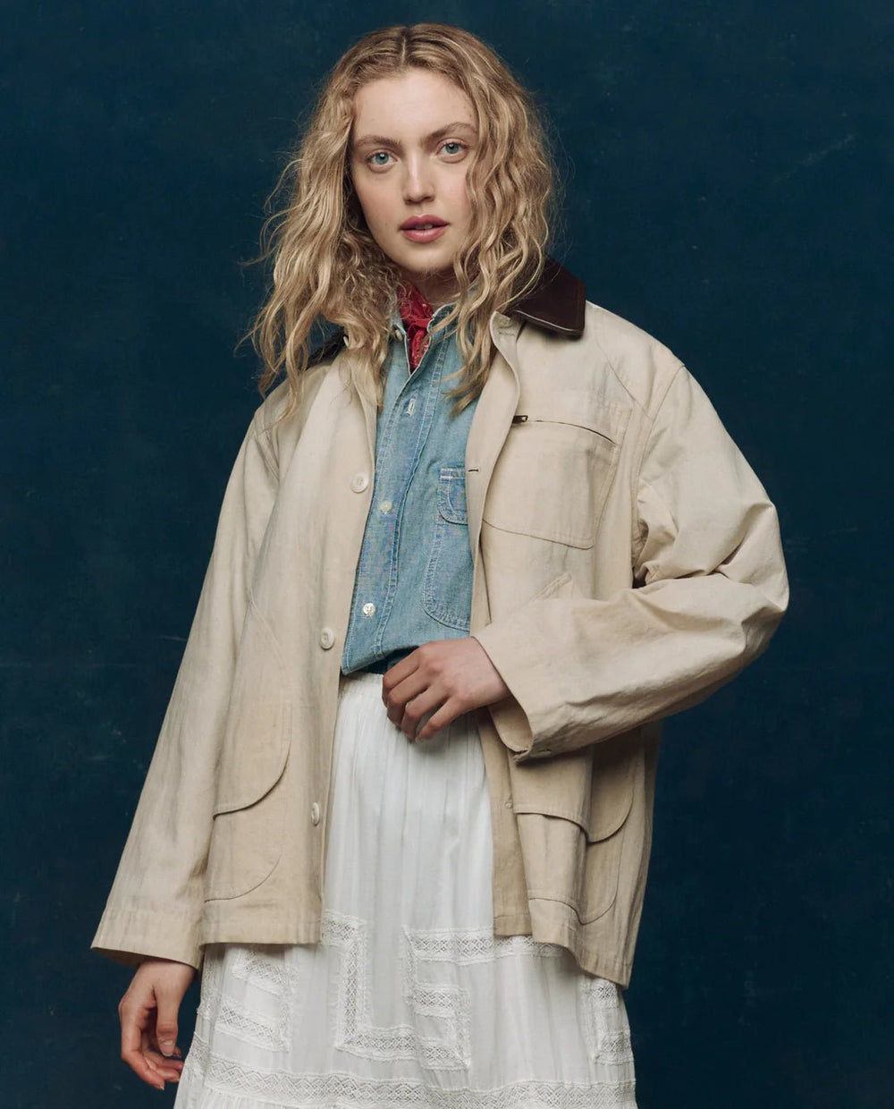 The Great - Natural Barn Jacket - Kalifornia Jean Bar