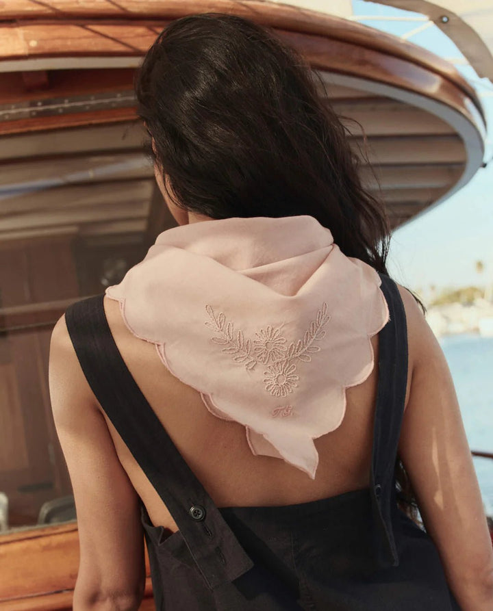 The Great - Scalloped Bandana Petal - Kalifornia Jean Bar