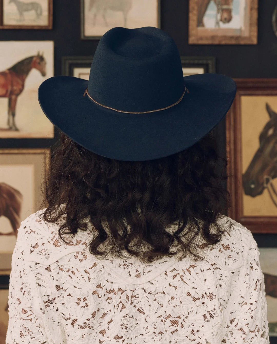 The Great - Stetson Ridge Hat Navy - Kalifornia Jean Bar