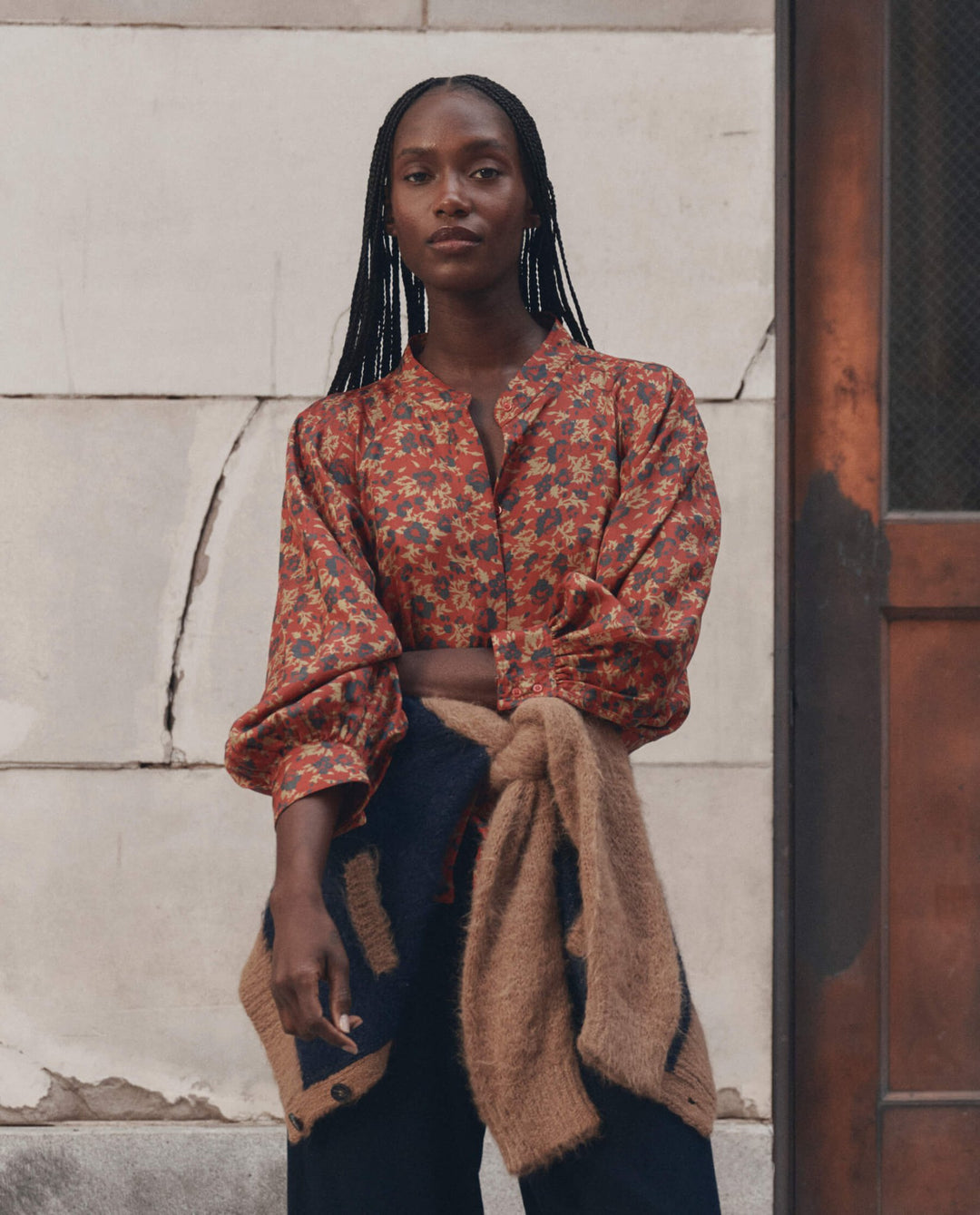 The Great - The Ashland Top in Guilded Poppy - Kalifornia Jean Bar