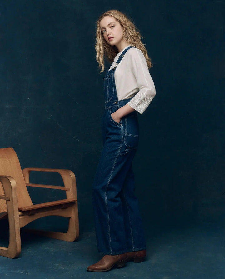 The Great - Union Slim Overall Industry Wash - Kalifornia Jean Bar