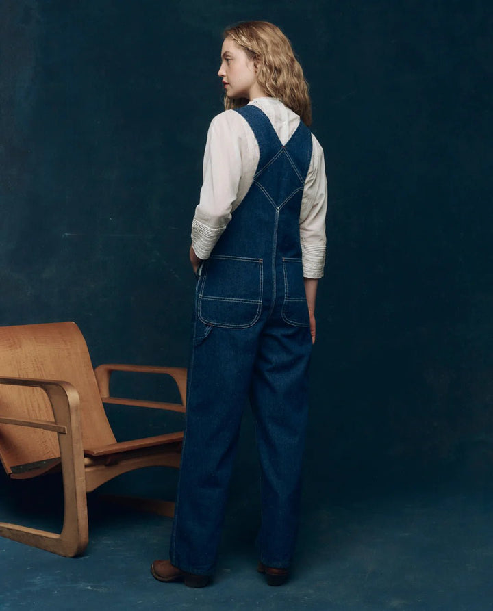The Great - Union Slim Overall Industry Wash - Kalifornia Jean Bar