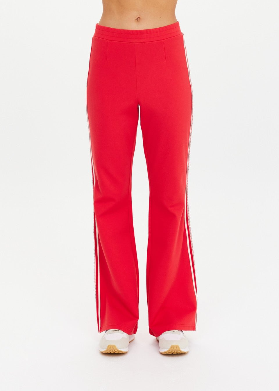The Upside - Muse Flare Pant in Roja - Kalifornia Jean Bar