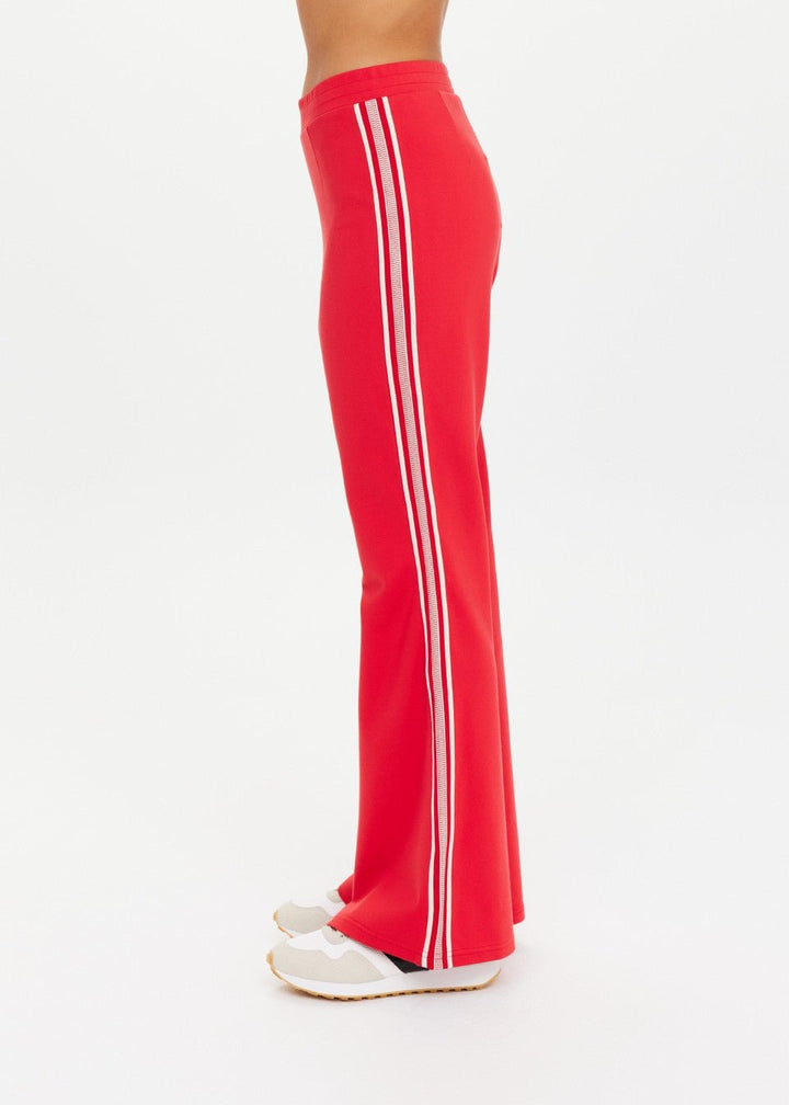 The Upside - Muse Flare Pant in Roja - Kalifornia Jean Bar