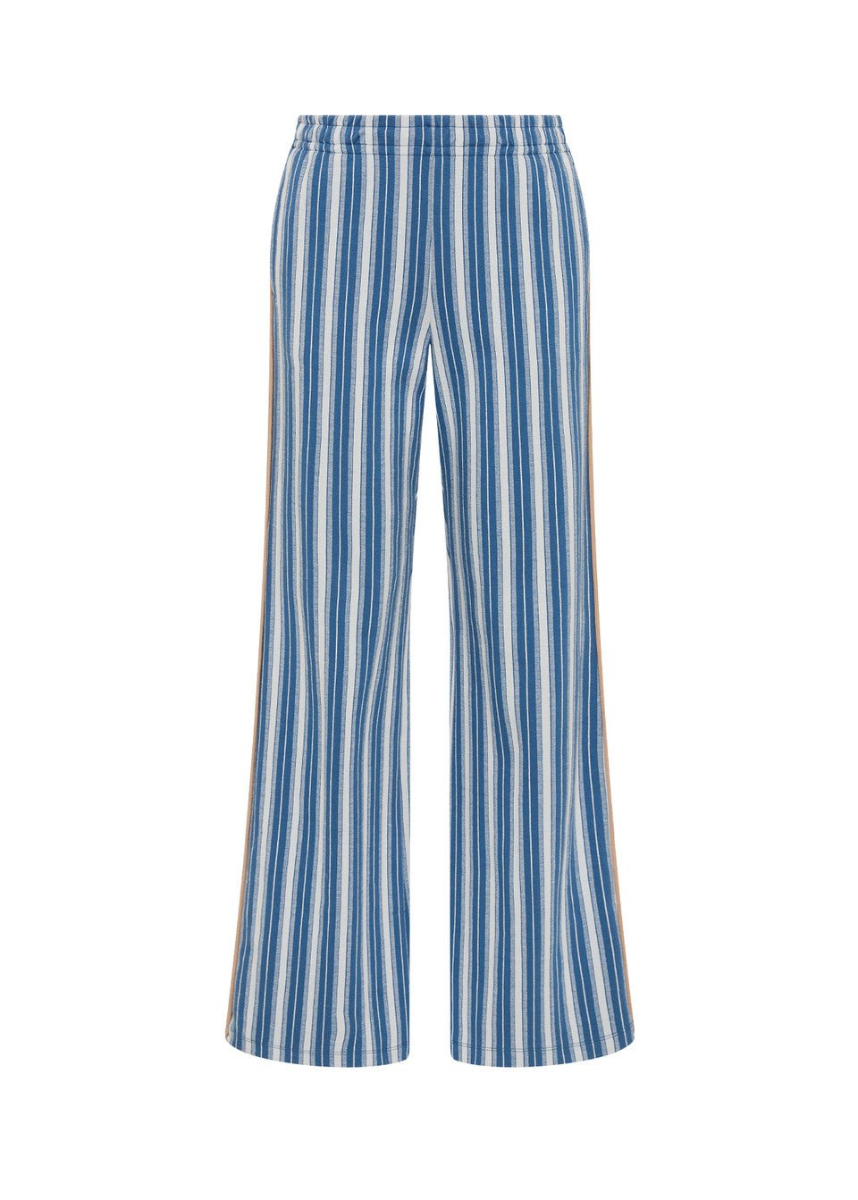 The Upside - Palmas Marine Wide Leg Pant In Denim - Kalifornia Jean Bar
