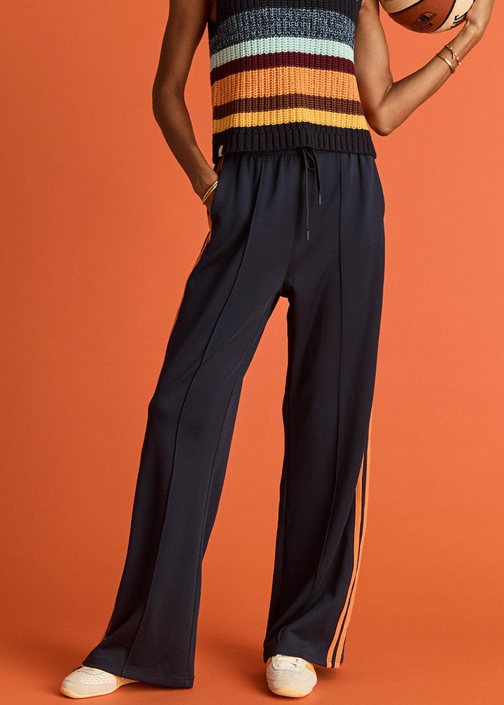 The Upside - Vitesse Marine Wide Leg Pant in Navy - Kalifornia Jean Bar