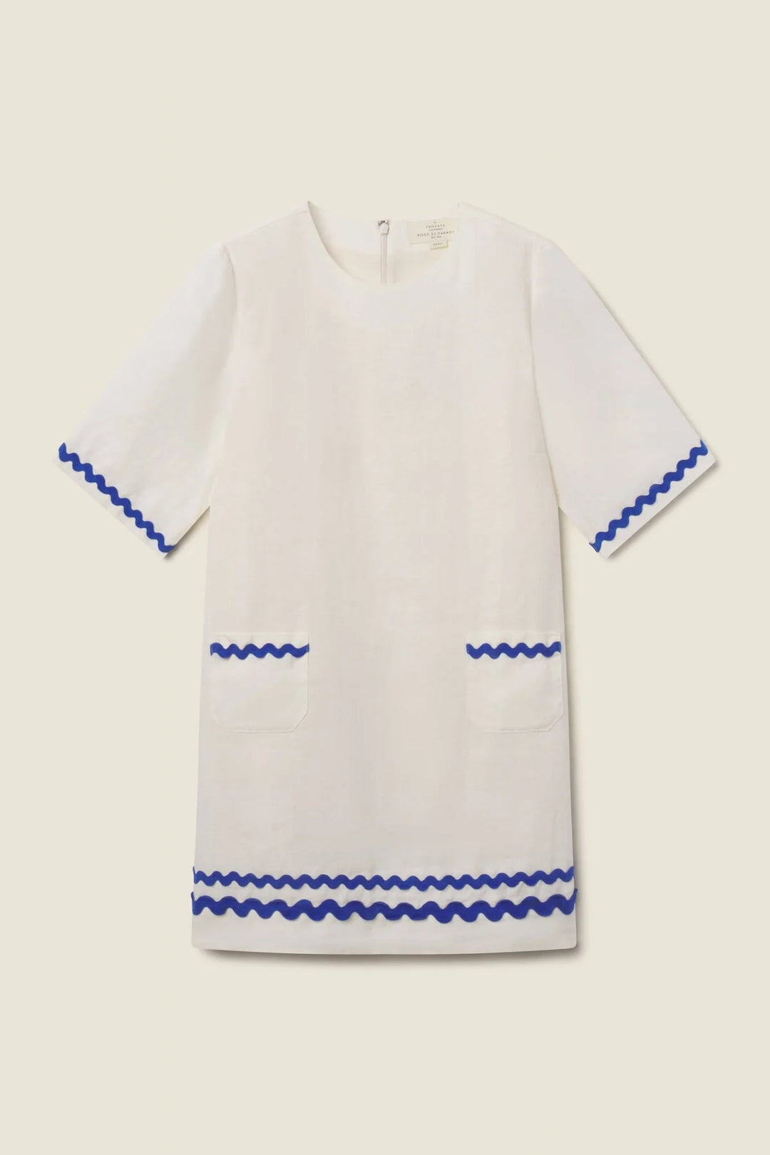 Trovata - Manu Dress in Ivory - Kalifornia Jean Bar