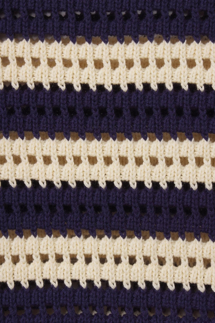 Trovata - Ryann Sweater Navy Stripe - Kalifornia Jean Bar