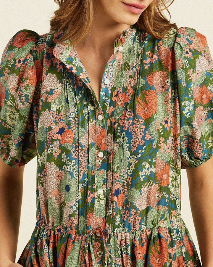 Trovata - Tranquil Mist Hildie Dress - Kalifornia Jean Bar