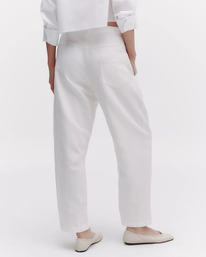 TWP - Jetties Beach in White Japanese Denim - Kalifornia Jean Bar